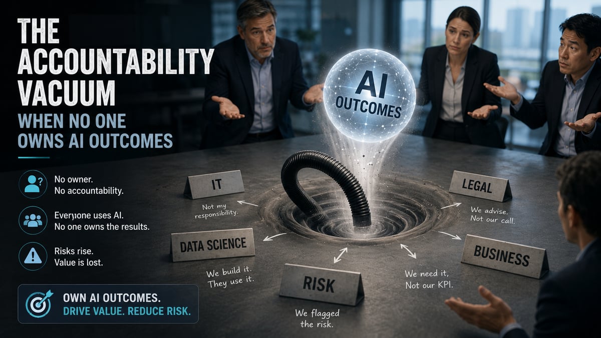 No One Owns Your AI Outcomes. Here Is What That Costs.