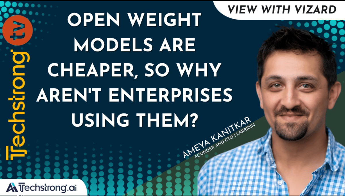 Ameya Kanitkar talks to Techstrong TV about maximizing open weight models