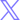 X logo