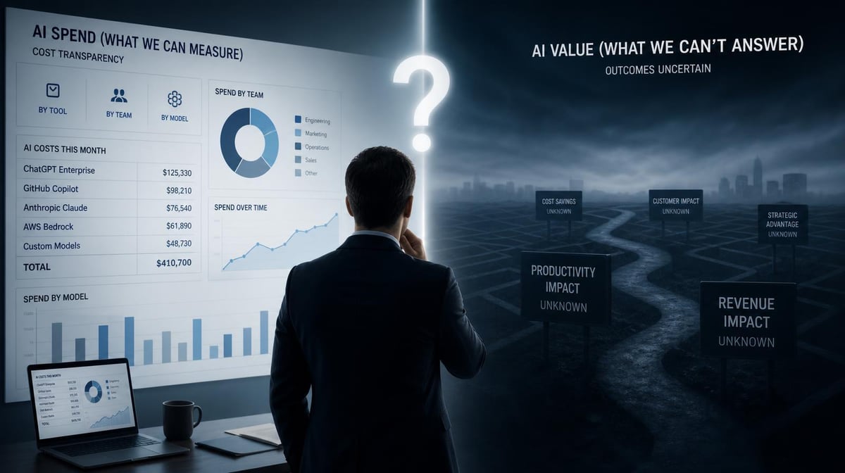Why Your IT Financial Management Model Can't Answer the AI ROI Question