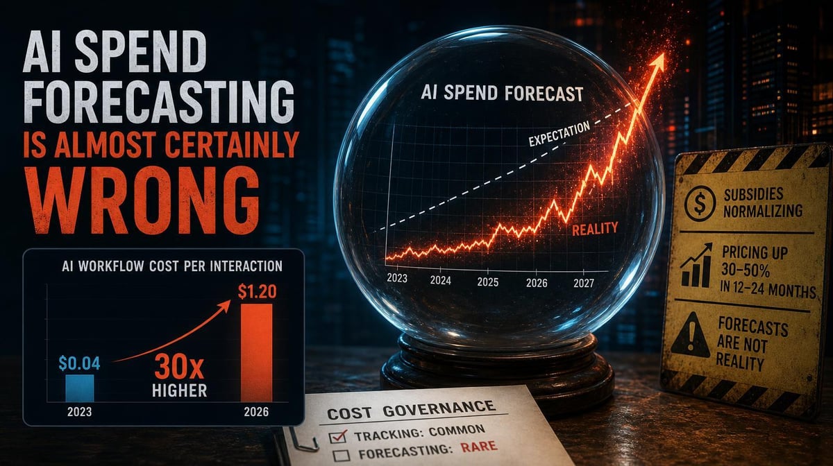 Your AI Spend Forecast Is Probably Wrong. Here’s How to Build a Better One.
