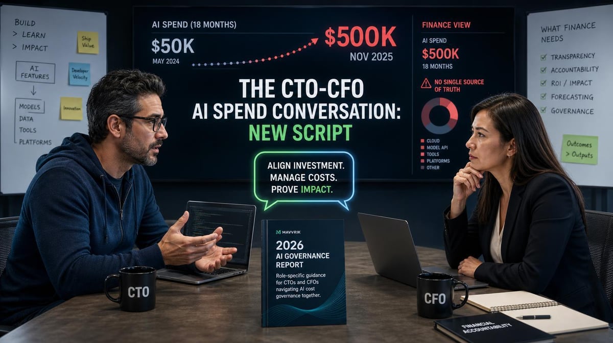 The CTO’s AI Spend Conversation With the CFO Has Changed. Here’s the New Script.