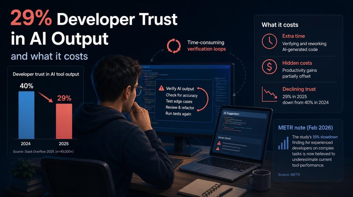 Developer Trust in AI Output Is Low. Is Your Team’s Skepticism Calibrated?