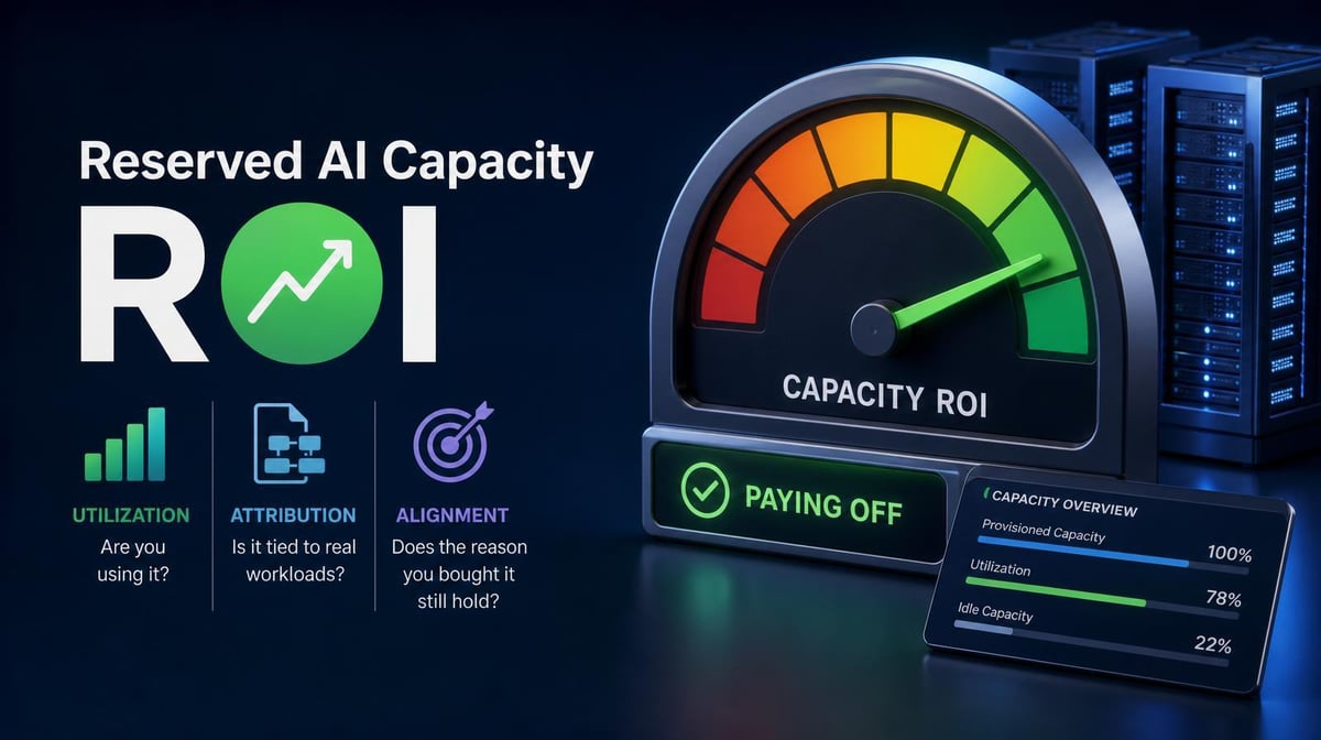 Reserved AI Capacity ROI: How to Tell If Your Capacity Is Paying Off