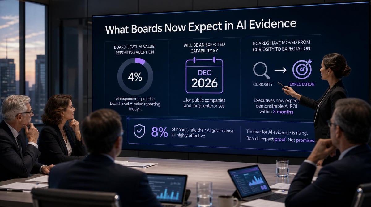 Your Board Has Moved From AI Curiosity to AI Expectation