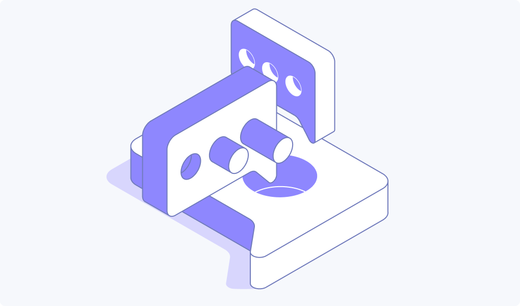 Illustration of a megaphone representing clear prompts and AI session steering